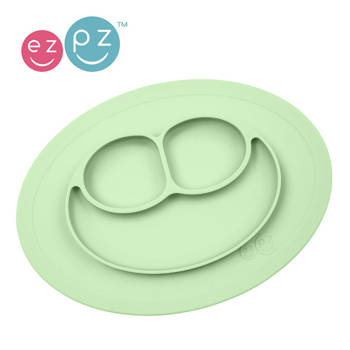 EZPZ - Silikonowy talerzyk mały zielony 