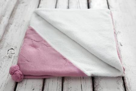 Sleepee - Misiowy Kocyk First Touch Pink